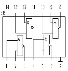 логический элемент и-не микросхема